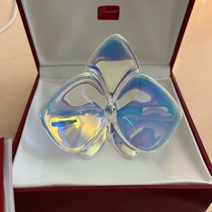 Baccarat 2.5inch Crystal Iridescent flower